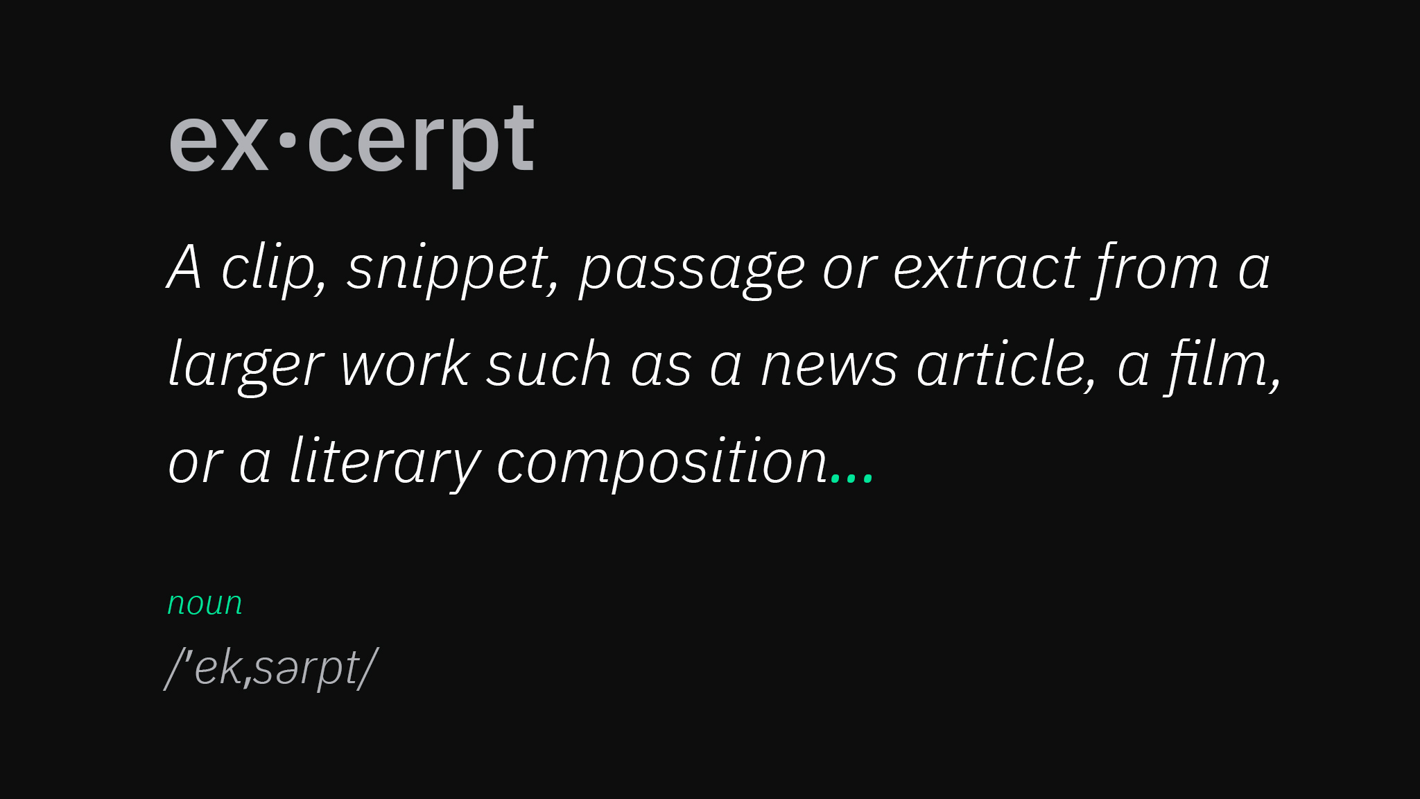 Paul Scanlon | How to Create Excerpts With Astro